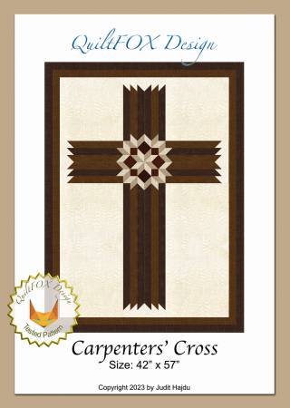 Carpenters Cross Quilt Pattern traditional quilting