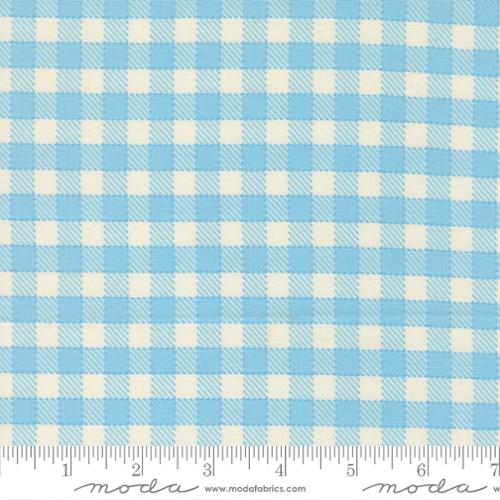 Moda Animal Park Fun Sky 20966 13 blue zoo quilting cotton