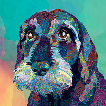 Dog II by Marina Landi