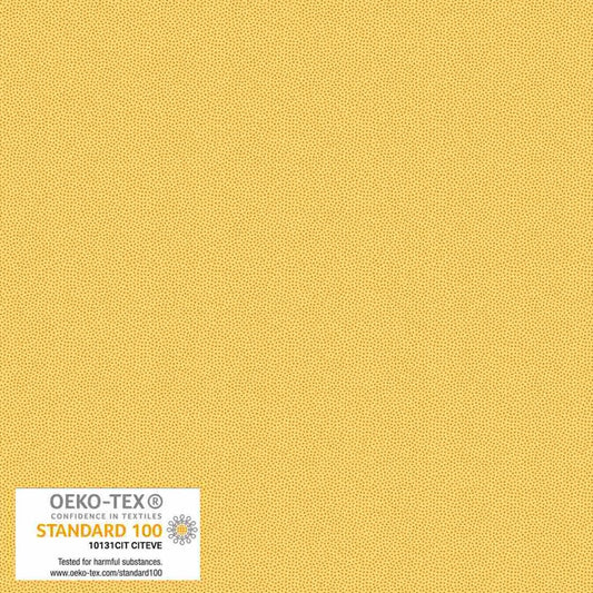 Petits Points 4511-307 yellow tone-on-tone microdot blender cotton fabric