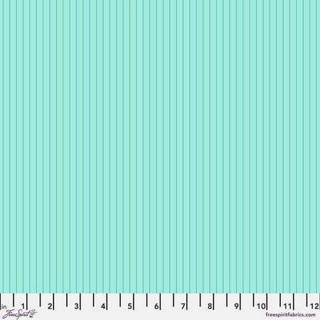 Tula Pink True Colors Tiny Stripes Misty gray Free Spirit quilting fabric