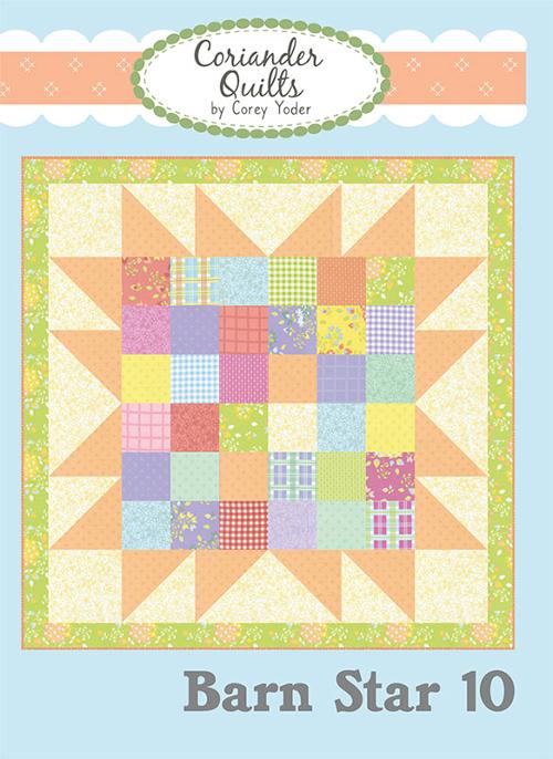 Barn Star 10 G CQ 228 Coriander Quilts#1
