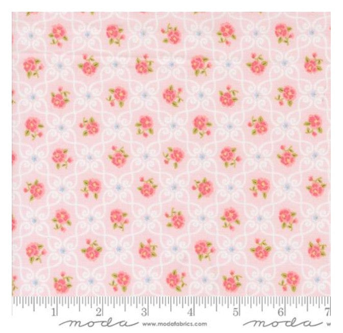 Moda Memory Lane Petal quilting fabric Brenda Riddle