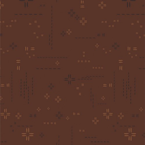 ArtArt Gallery Fabrics - Decostitch Elements -Fudge Brownie DSE743