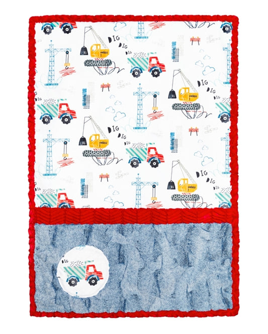 Shannon Fabrics Cuddle Kit Lullaby Demoday Notion, Blue