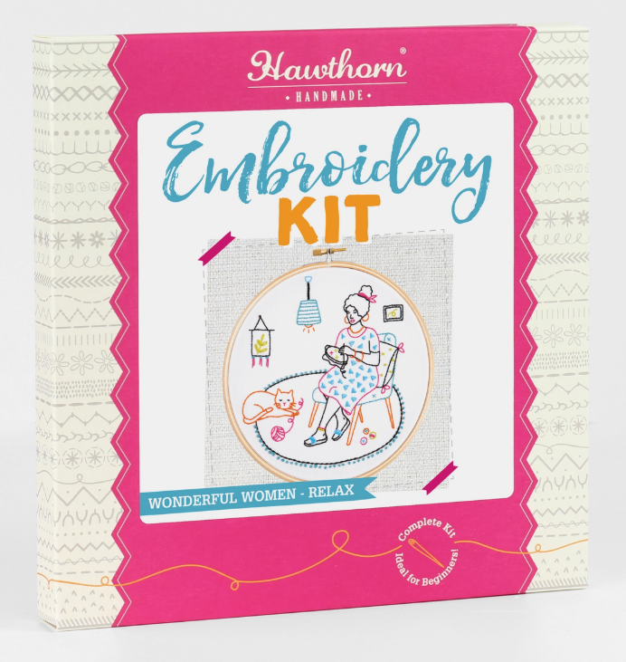 Hawthorn Handmade Stitching embroidery kit