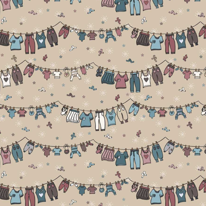 Blank Quilting Laundry Hour 139 Sand cotton