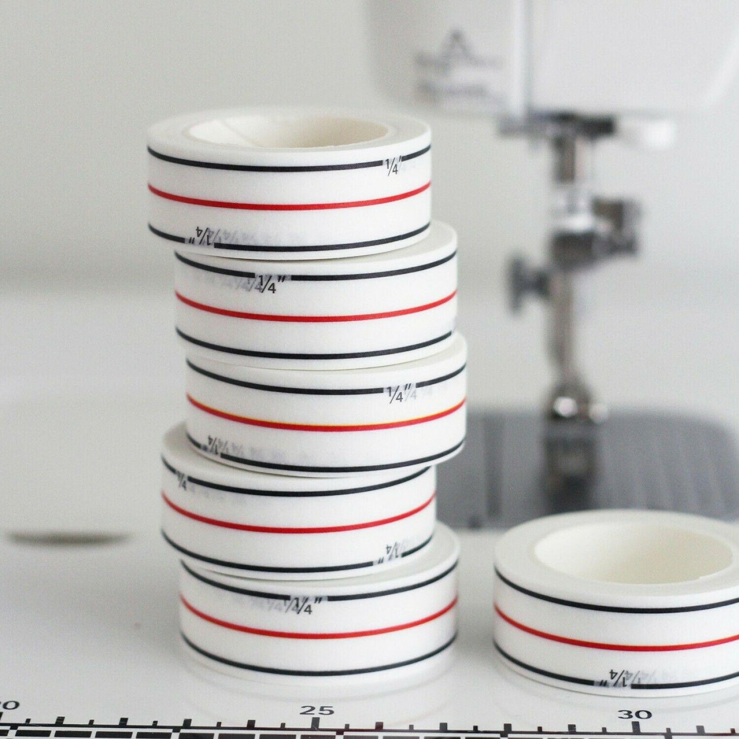 Diagonal seam tape quilting notion