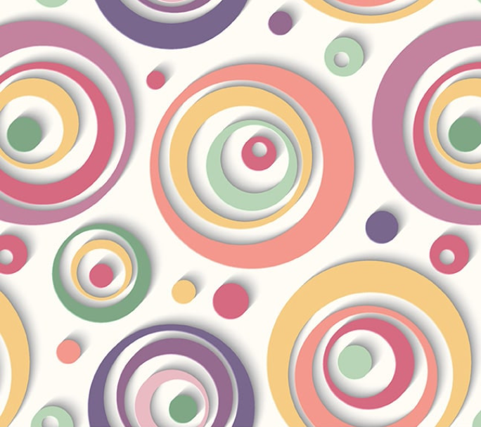 Studio E Another Dimension 8677-107 Tertiary multicolor geometric metallic quilting cotton