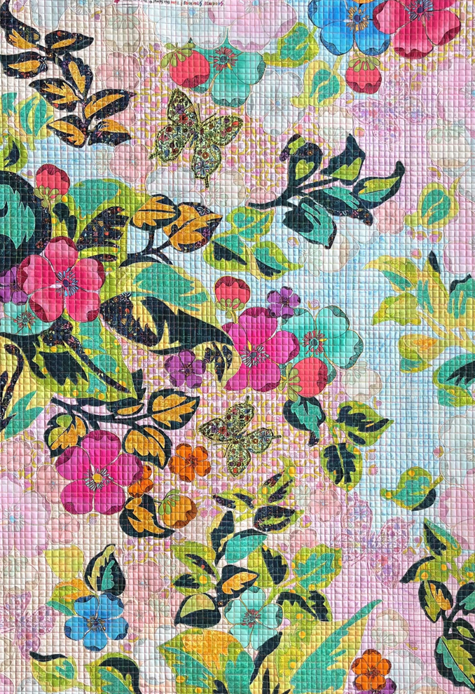 In Bloom Collage Fabric Kit