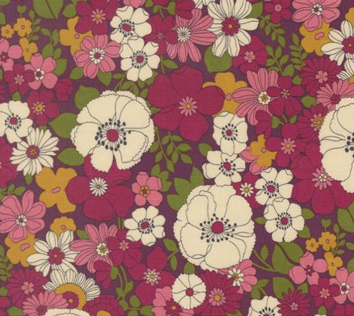 Moda - Chelsea Garden - Plum 33850 17 Fabric