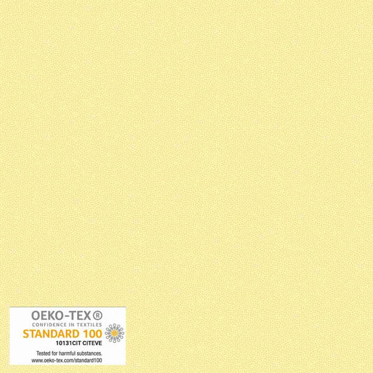 Petits Points 4511-306 light yellow tone-on-tone microdot blender cotton fabric