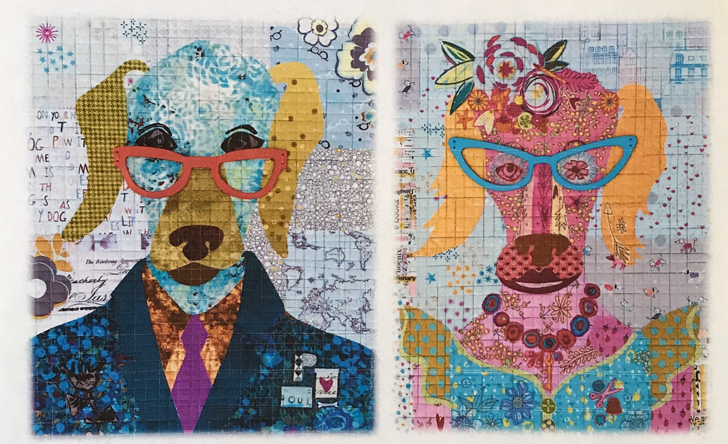 Group #8 Peter and Polly Purebred - Teeny Tiny Collage Patterns