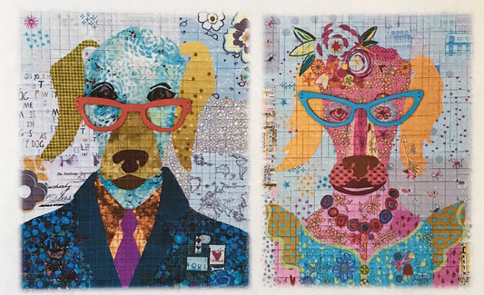 Group #8 Peter and Polly Purebred - Teeny Tiny Collage Patterns