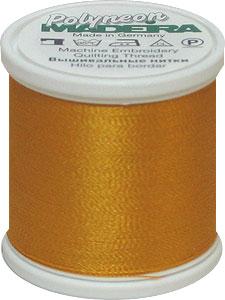 Madeira Polyneon 1772 gold yellow machine thread 40wt 400m polyester