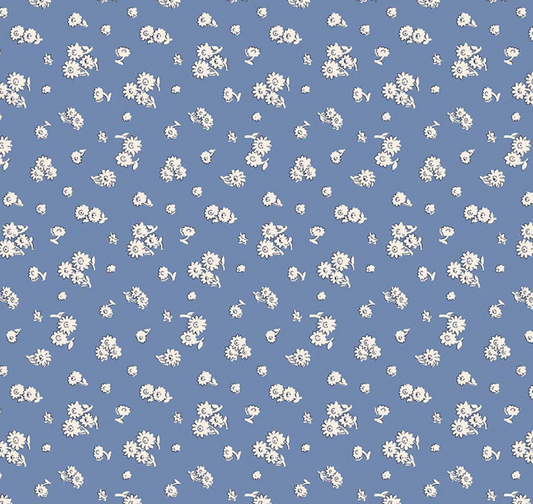 Liberty Everlasting Tumbling Daisy A quilting cotton fabric