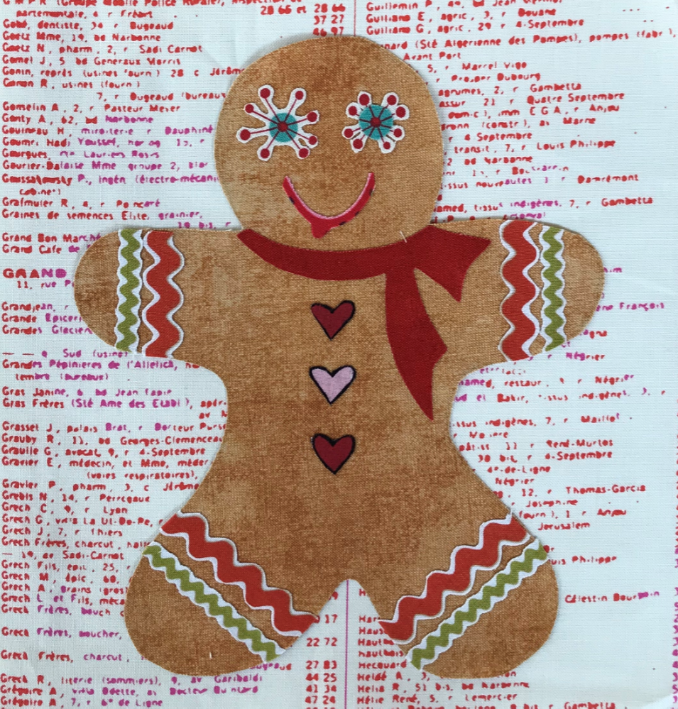 Whatevers! #23 Gingerbread Man - Kit and Pattern