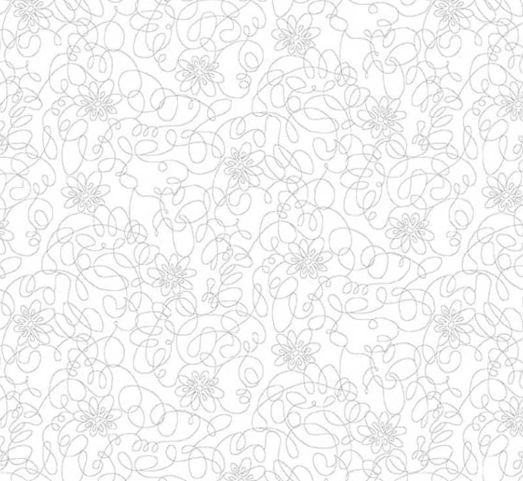 Studio E Best of Cream and Sugar Modern Art Floral 8934-01W tone-on-tone cream blender