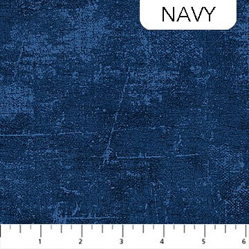 Northcott - Canvas - Texture Navy 9030-49