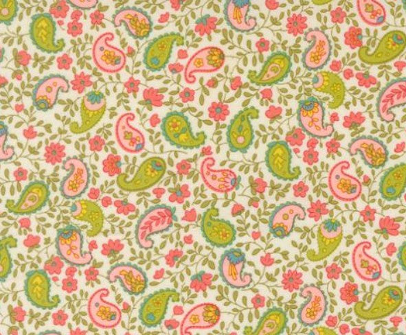 Moda Happy Daze Cloud 33845-11 novelty quilting cotton white