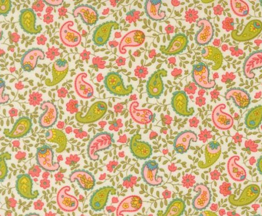 Moda Happy Daze Cloud 33845-11 novelty quilting cotton white