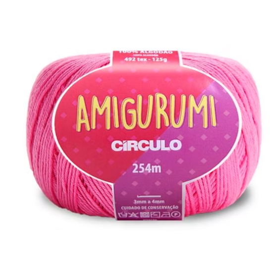 Circulo - Amigurumi - 100% Cotton Yarn - Pitaya 3182