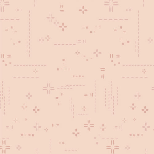 Art Gallery Fabrics Pure Elements Pink Powder pale pink solid quilting fabric