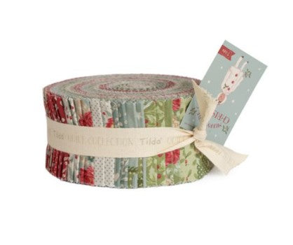 Tilda Merry Little Christmas Jelly Roll precut strips