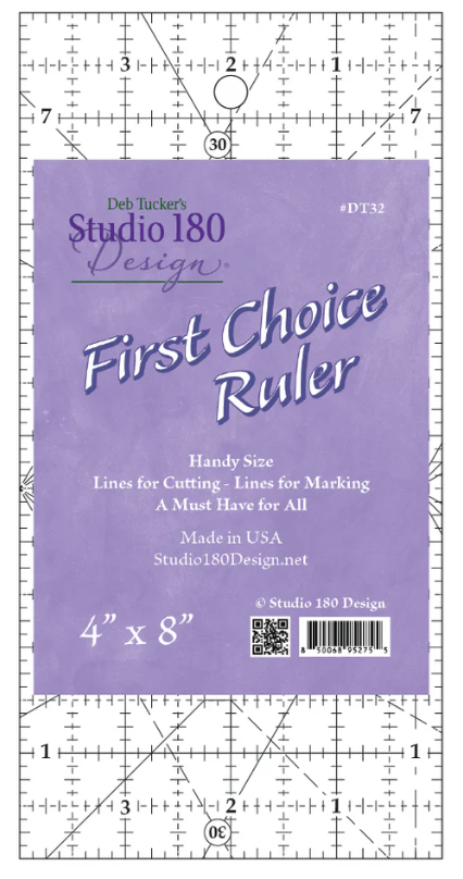 Deb Tucker's Studio 180 Design - First Choice Ruler 4x8