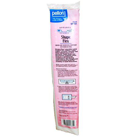Pellon SF101 Shape-Flex fusible interfacing 15 precut package notion