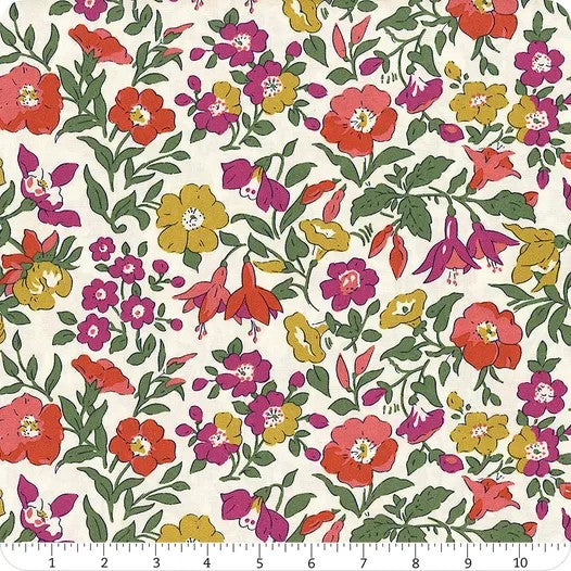 Liberty Mamie Field A wide backing fabric