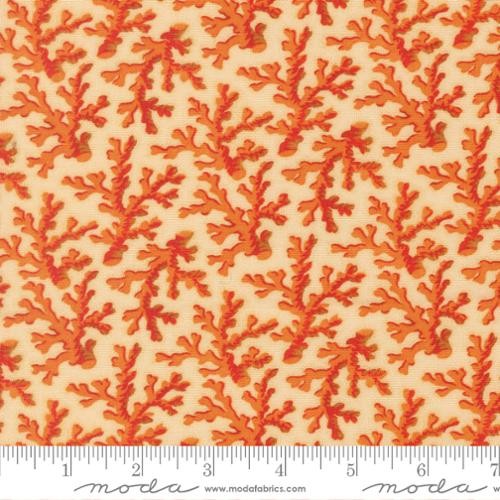 Moda Saltwater Coral 39575 Cathe Holden quilting cotton pink coral coastal
