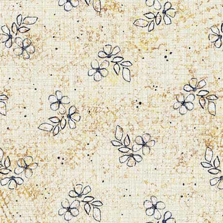 Treasured Spaced Floral E quilting cotton fabric
