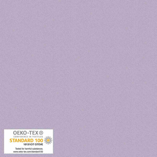 Petits Points Lavender tonal pin-dot quilting cotton by Stof for Blank Quilting