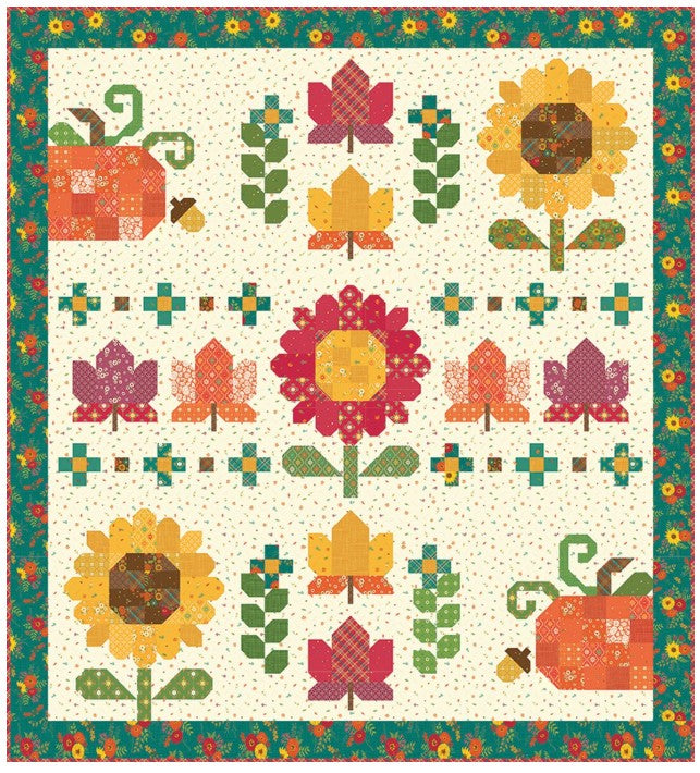 Riley Blake - Heather Peterson Autumn Afternoon Sampler Quilt Pattern
