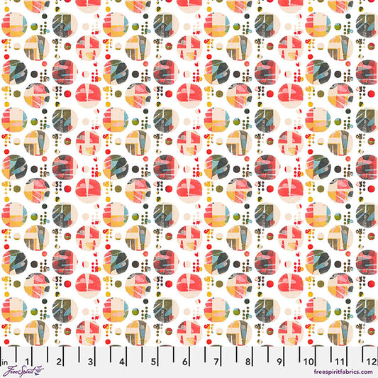 FreeSpirit PUNC*T Et Cetera Courtney modern mark-making quilting cotton by e bond