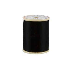 So Fine 411 Black 50wt polyester thread 3-ply 550yds quilting thread