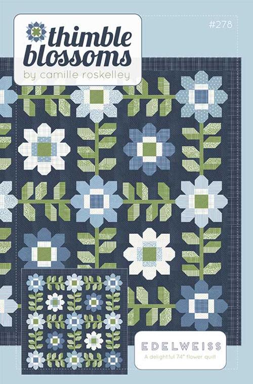 Edelweiss quilt pattern by Thimble Blossoms