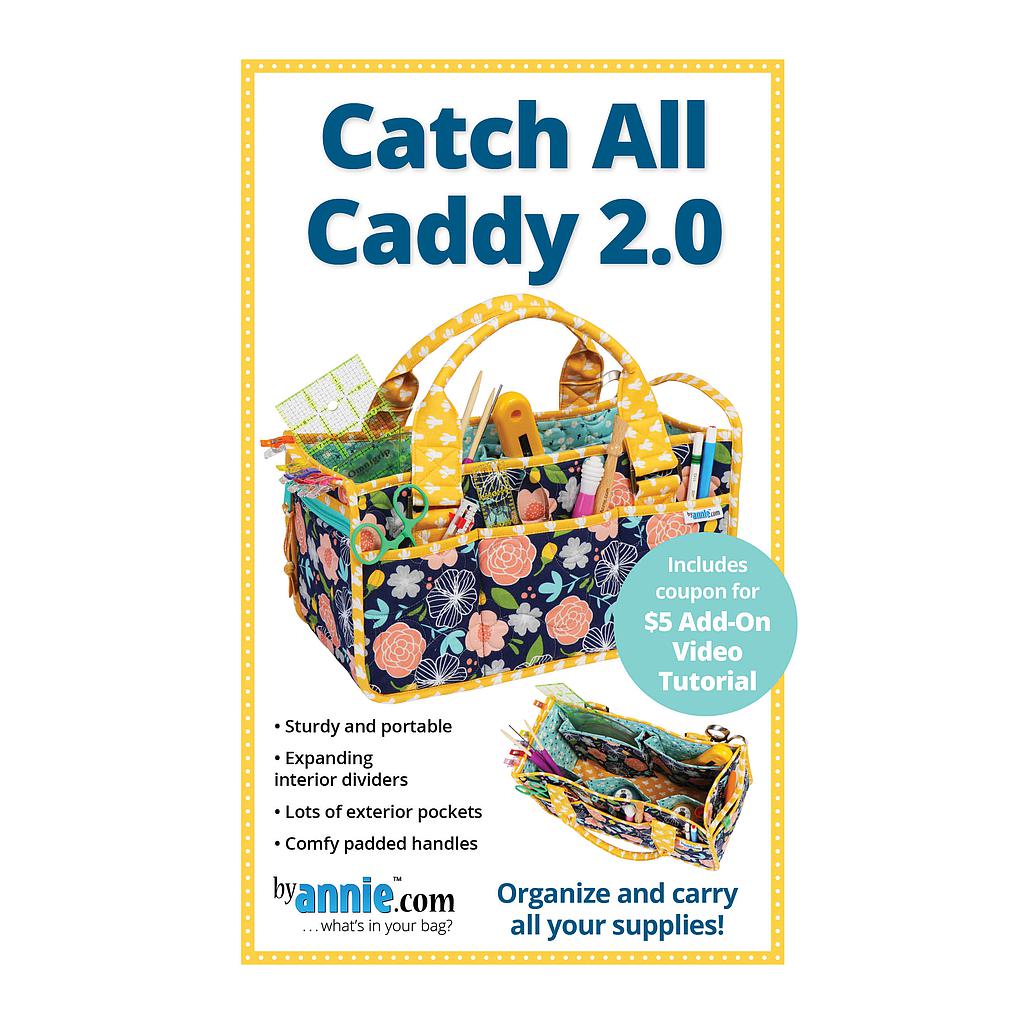 Catch All Caddy 2.0 bag pattern by ByAnnie quilting