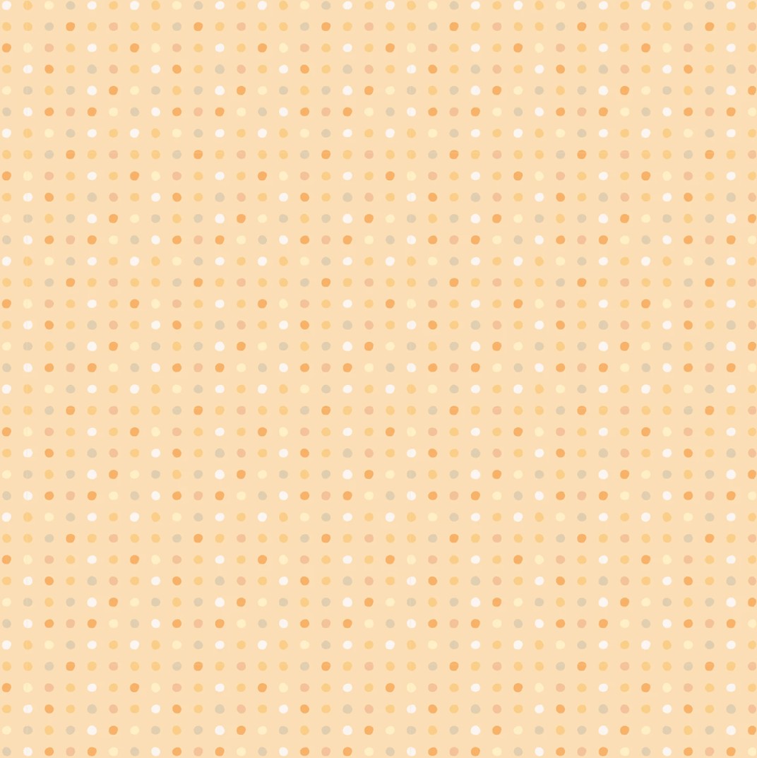 Poppie Cotton Yellow Seeing Spots polka dot quilting cotton