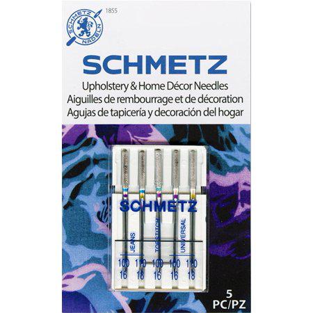 Schmetz Upholstery & Home Decor Needles-Assorted 5/Pkg