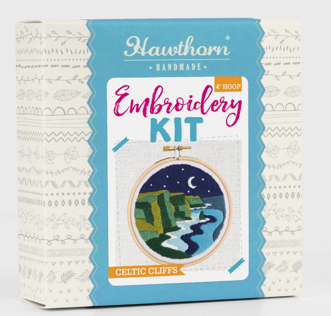 Hawthorn Handmade - Celtic Cliffs Mini Embroidery Kit