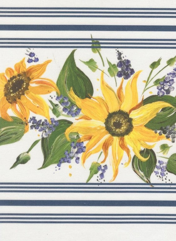Moda Summer Solstice White Sunflower 992 350 quilting cotton fabric
