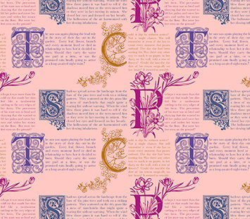 Anna Maria Allegory AMT148-20L Blush soft pink quilting cotton Northcott