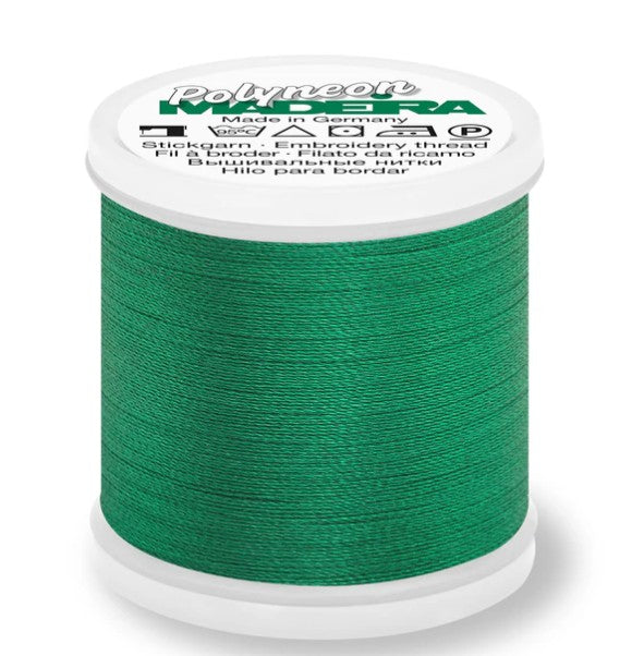 Madeira Polyneon 1868 isle green machine thread 40wt 400m polyester