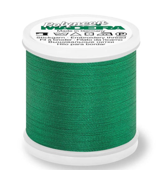 Madeira Polyneon 1868 isle green machine thread 40wt 400m polyester