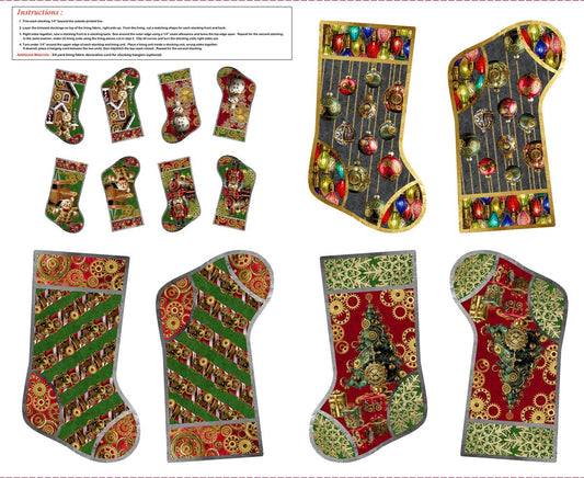 Blank - Gears & Garland - 4832P-88 Red