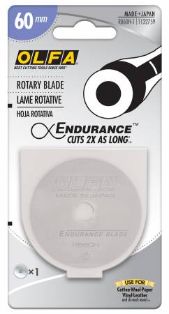 Endurance Blade 60mm 1-pack rotary cutter blade notion