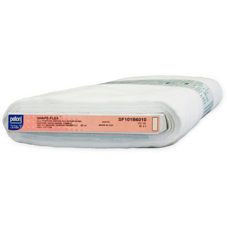 Roll of Pellon Shape Flex interfacing on a white background