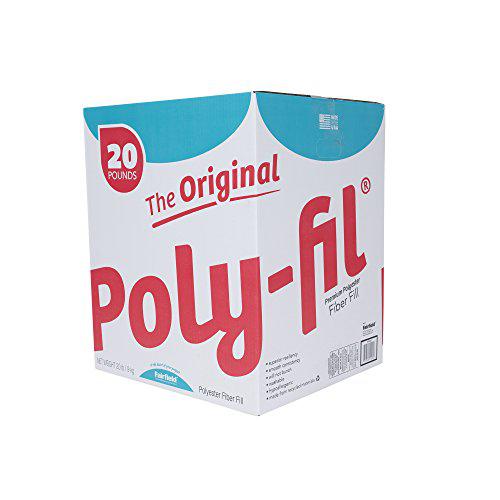 Box of The Original Poly-Fl fiber fill on a white background